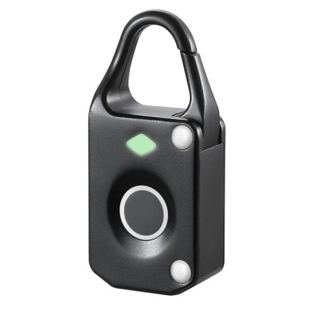 INJES CF10 Portable Bags and Luggage Biometric Finger Recognition Smart Fingerprint Padlock