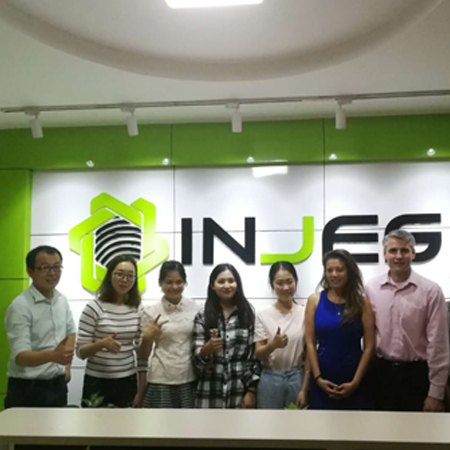 Biometric Solution Supplier INJES Company Show and Factory Tour